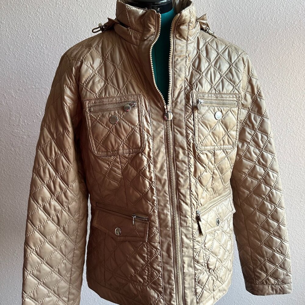 Laundry by Shelli Segal Quilted Jacket Size L